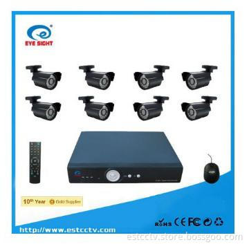 H.264 D1 Live HD DVR CCTV Camera with 8 channel
